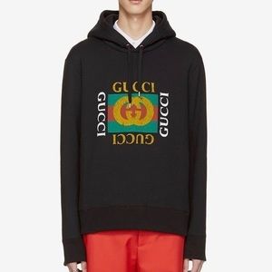 Gucci logo hoodie